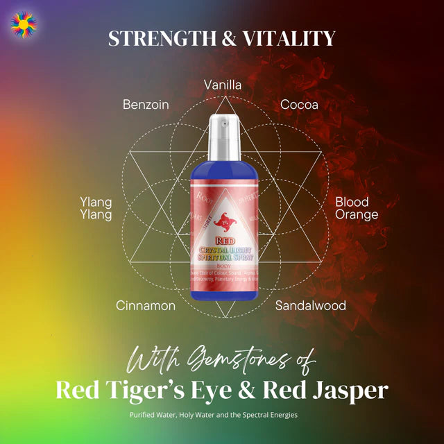 Crystal Light Spiritual Spray — Red 60ml