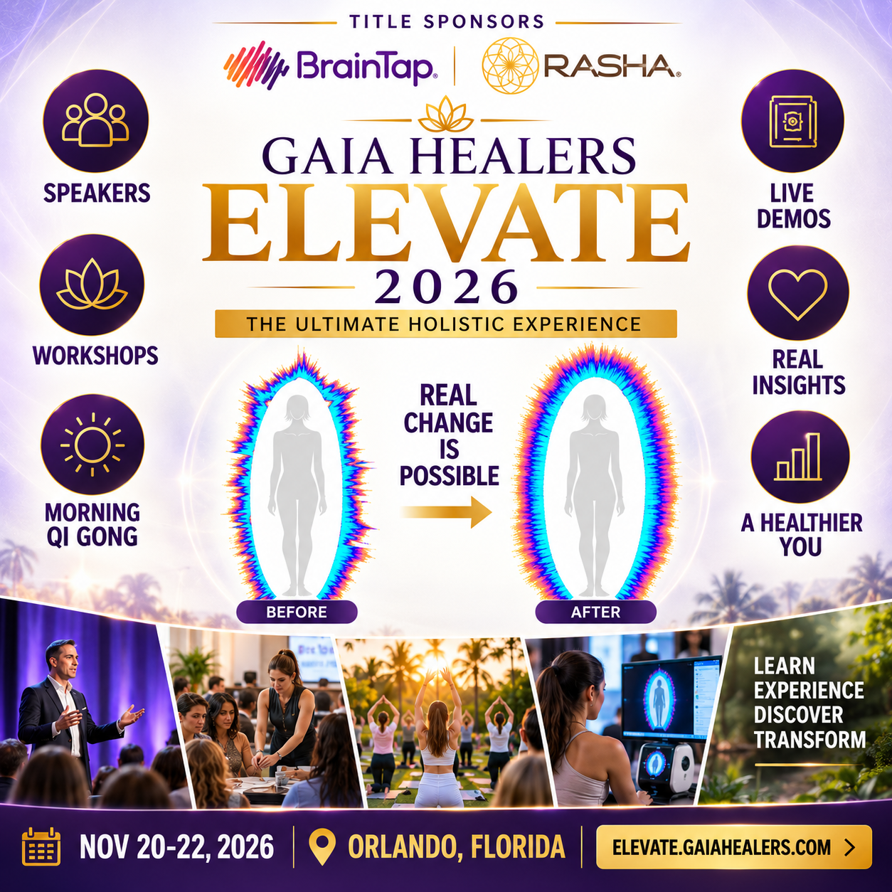Gaia Healers Elevate Saturday 21st General Admission