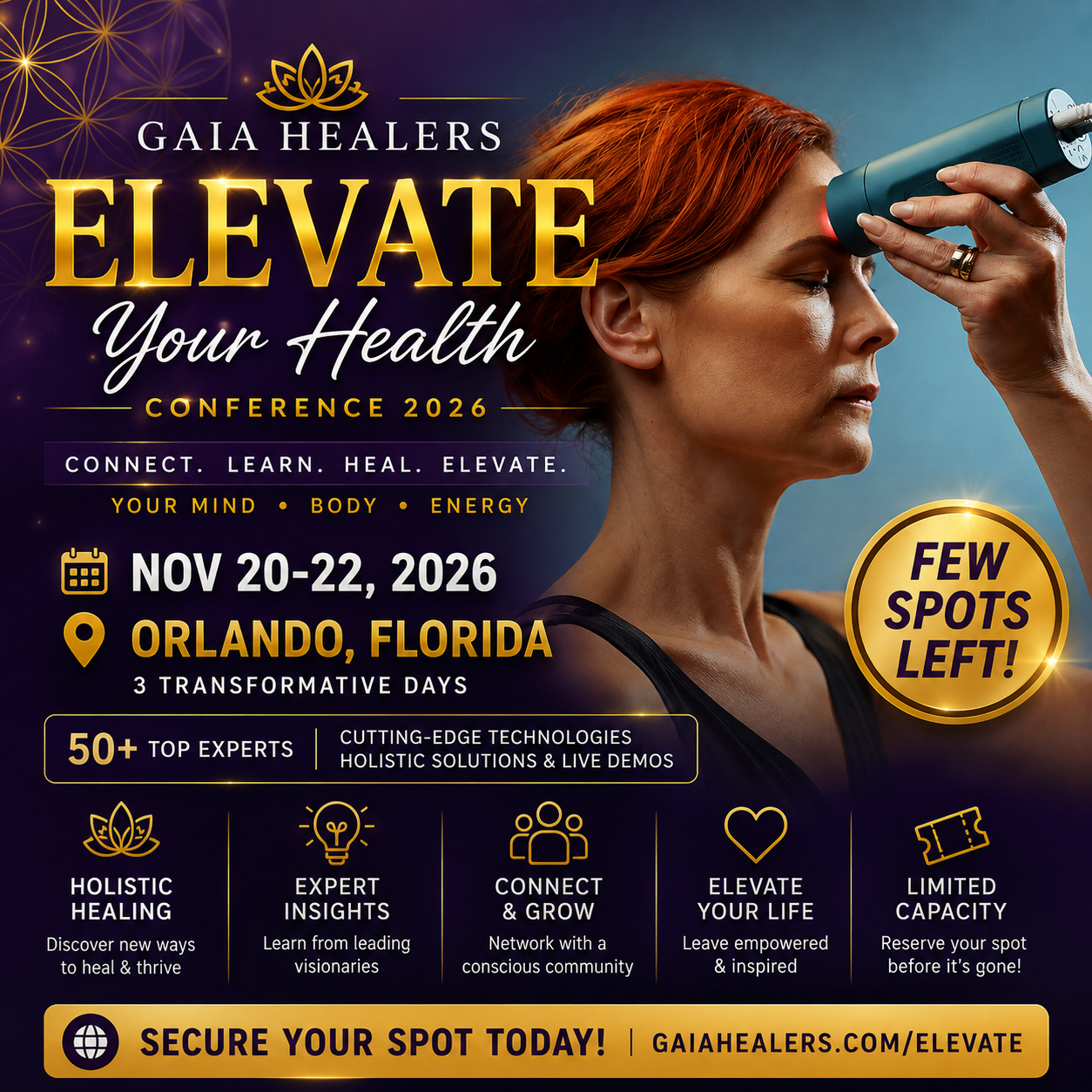 Gaia Healers Elevate 2026 VIP