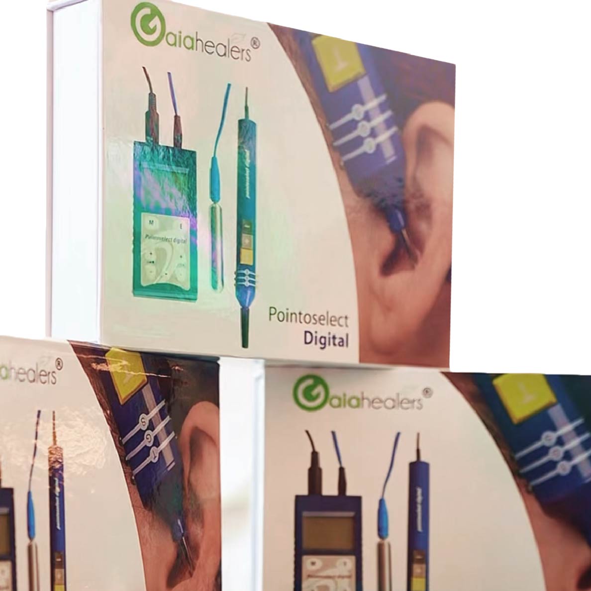 Dispositivo de terapia de aurícula digital Pointoselect
