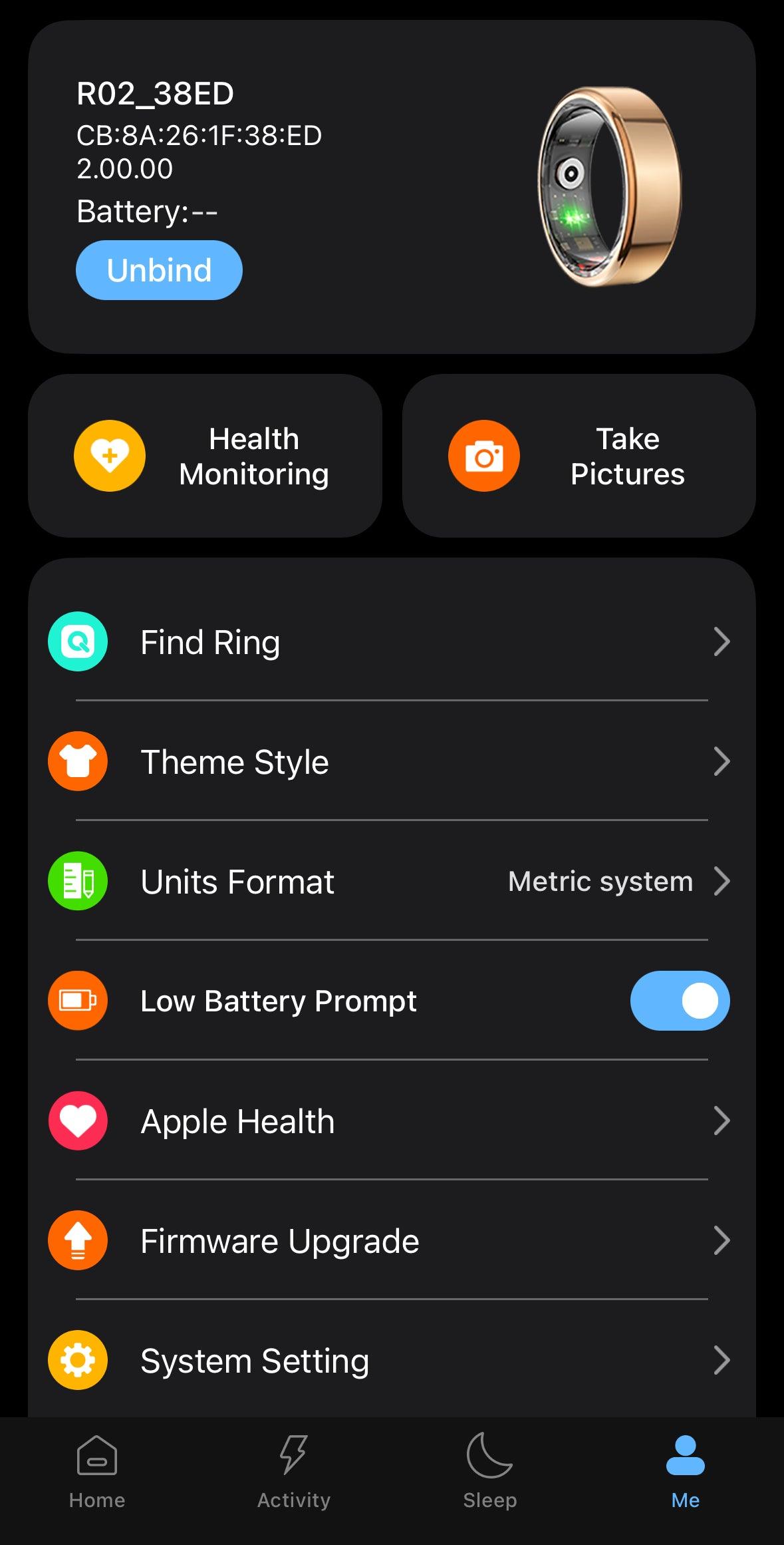 Smart Ring - Get Live Data on Stress, Blood Oxygen and Sleep Quality - Gaia Healers