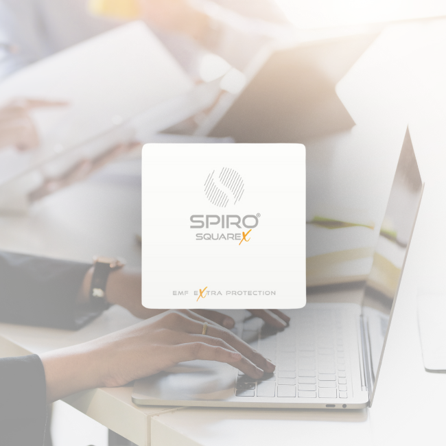 Advanced EMF Filtering Protection for WiFi Routers and WorkStations - SPIRO SQUARE X