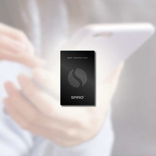 Advanced EMF Filtering Radiation and Cell Phone Performance Enhancement - SPIRO CARD