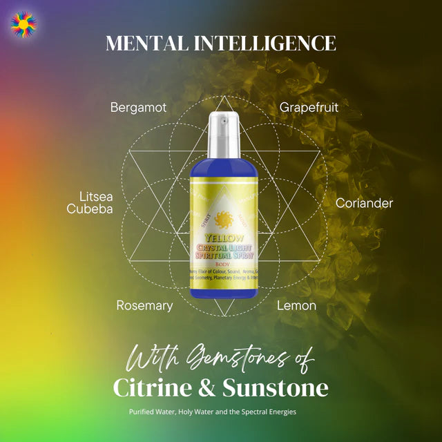 Crystal Light Spiritual Spray — Yellow 60ml