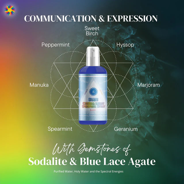 Crystal Light Spiritual Spray — Blue 60ml